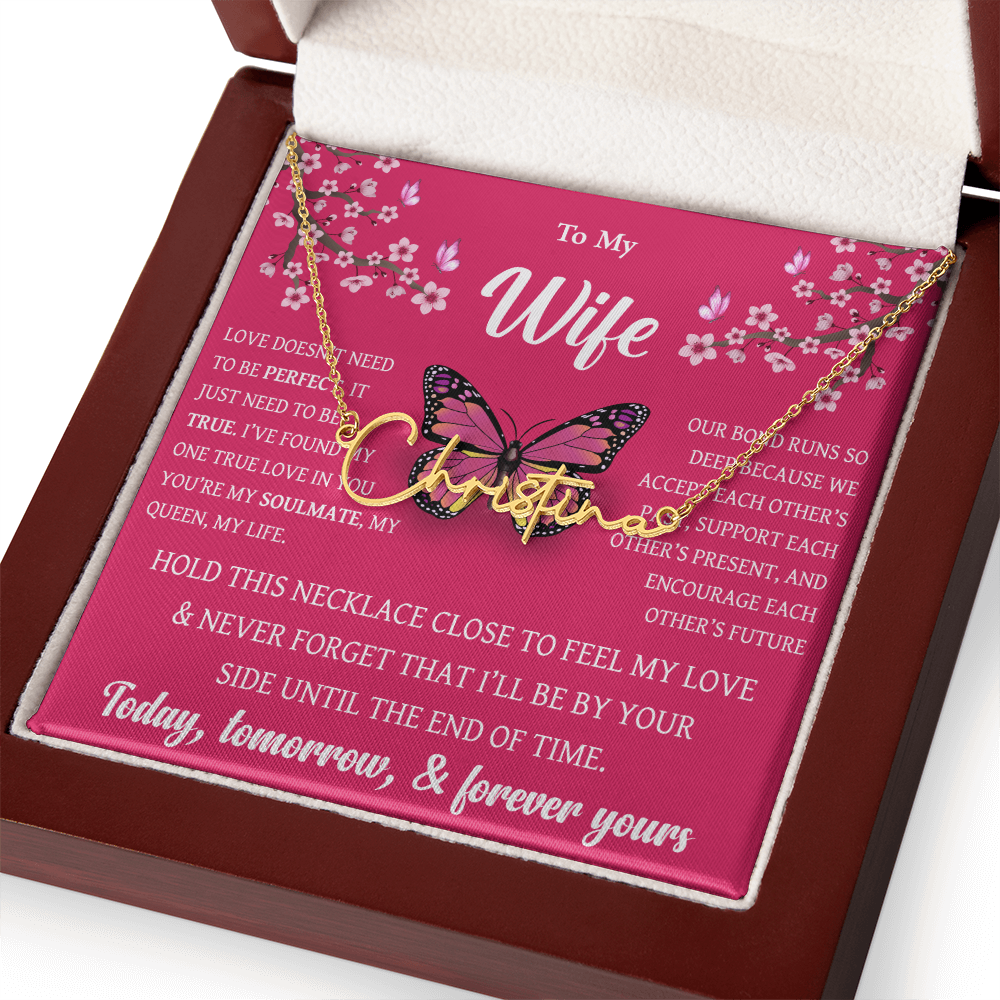 Personalized Name Necklace – Meaningful Gift for Wife