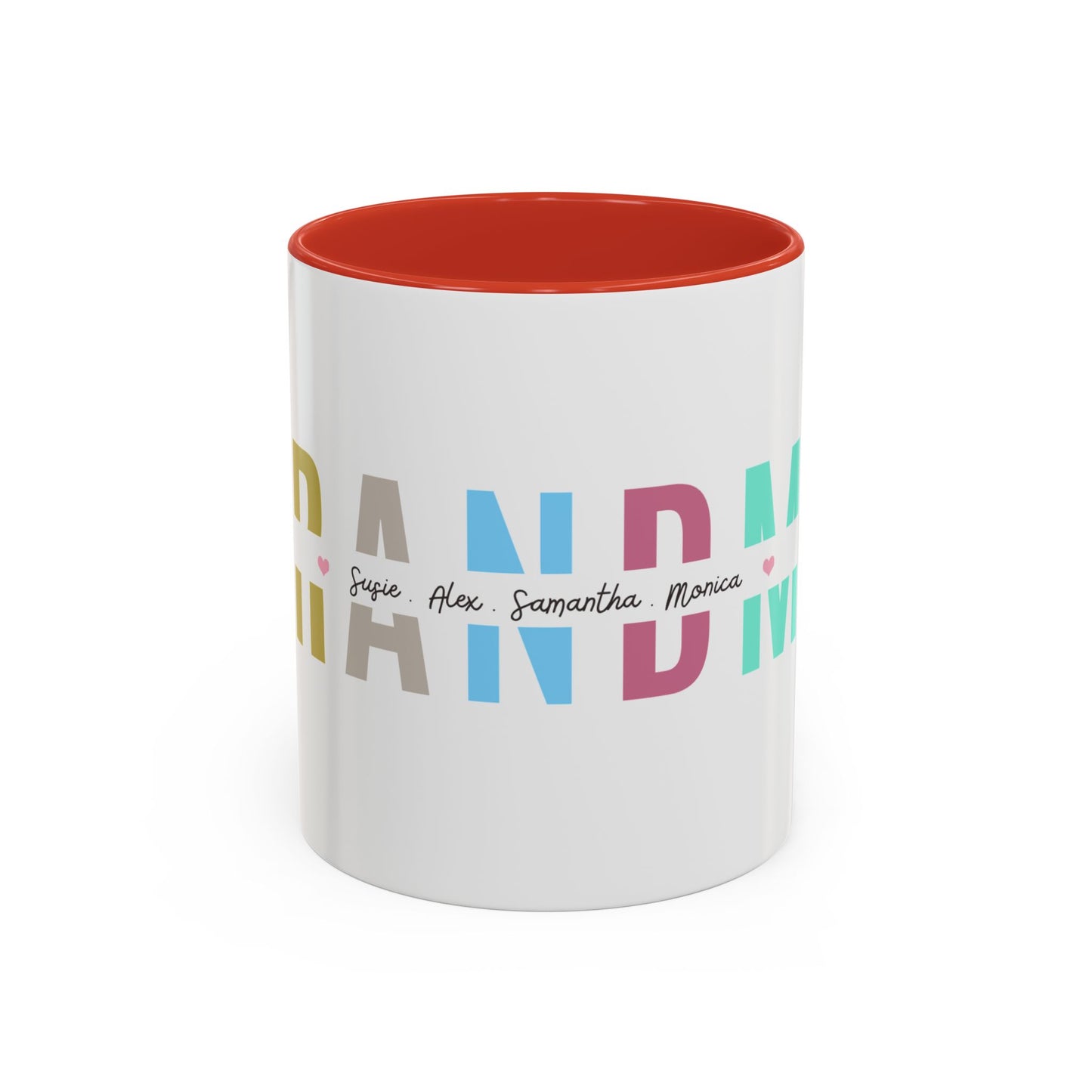 Personalized Grandma Mug with Grandkids Names — Custom Gift for Grandma | 11oz
