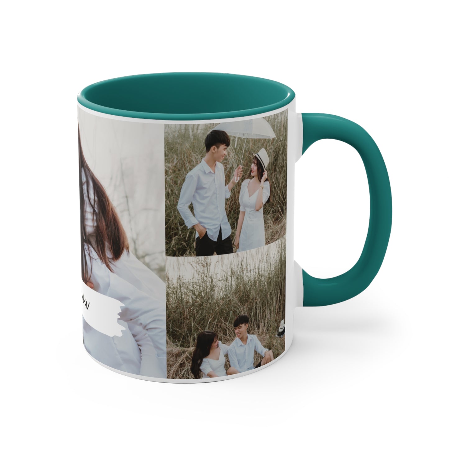 Me & You Photo Collage Mug | Personalized Couples Gift