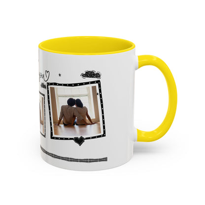 Personalized Photo Coffee Mug — I Love You Romantic Couples Gift | 11oz & 15oz