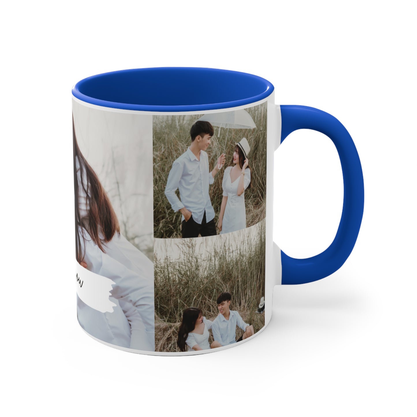 Me & You Photo Collage Mug | Personalized Couples Gift