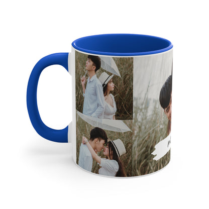 Me & You Photo Collage Mug | Personalized Couples Gift