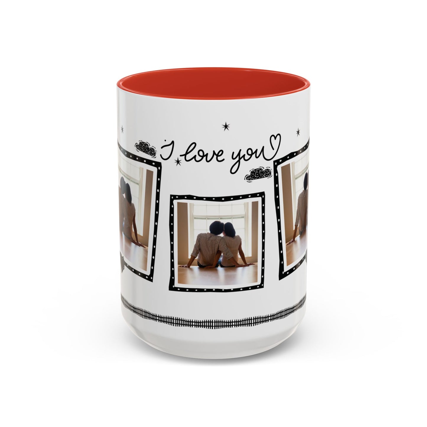 Personalized Photo Coffee Mug — I Love You Romantic Couples Gift | 11oz & 15oz