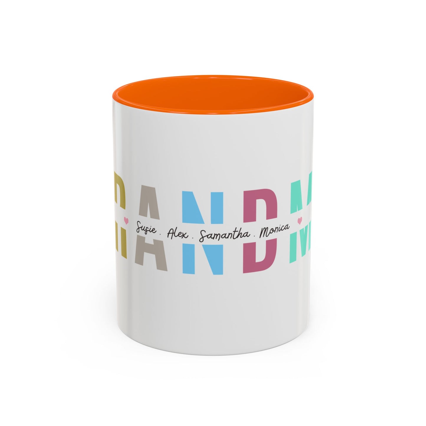 Personalized Grandma Mug with Grandkids Names — Custom Gift for Grandma | 11oz