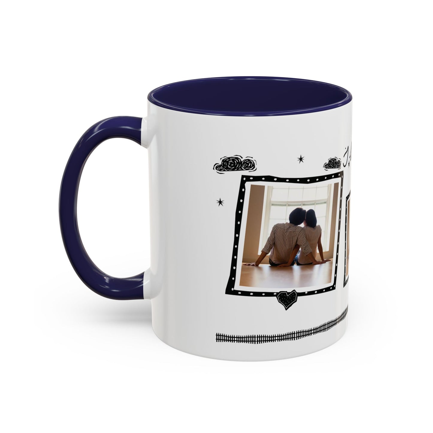 Personalized Photo Coffee Mug — I Love You Romantic Couples Gift | 11oz & 15oz
