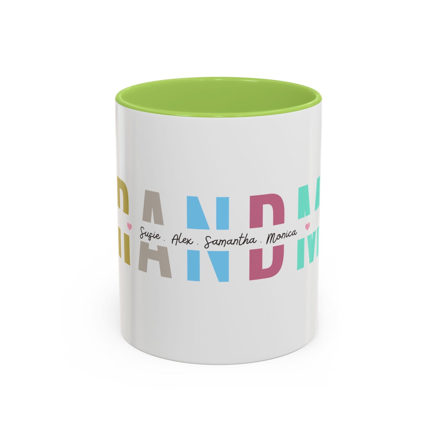 Personalized Grandma Mug with Grandkids Names — Custom Gift for Grandma | 11oz