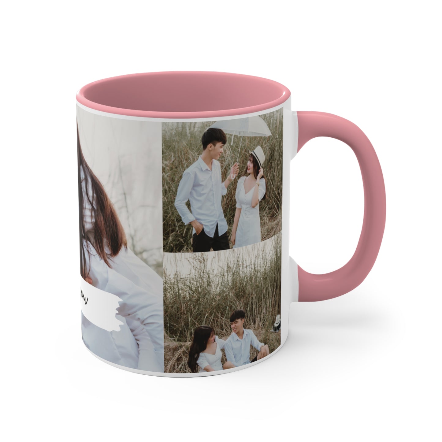 Me & You Photo Collage Mug | Personalized Couples Gift