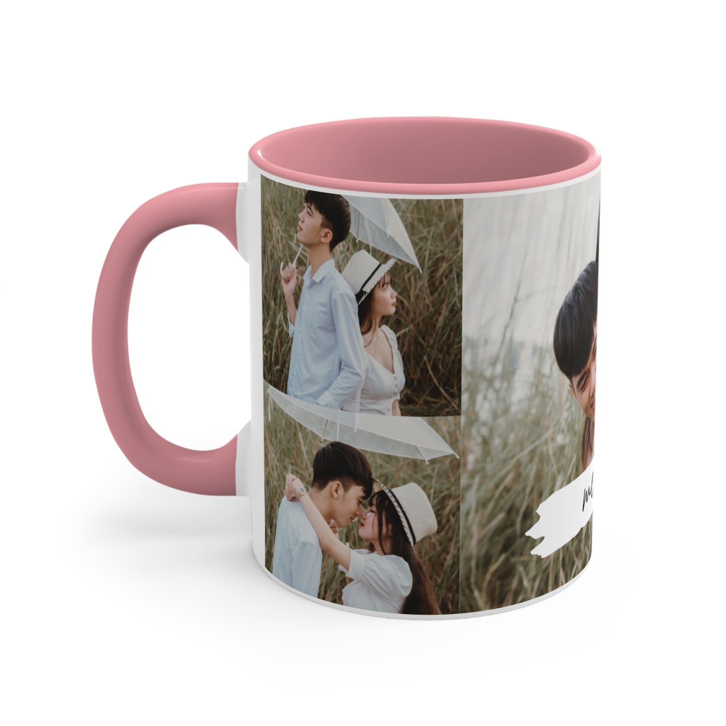 Me & You Photo Collage Mug | Personalized Couples Gift