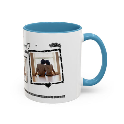 Personalized Photo Coffee Mug — I Love You Romantic Couples Gift | 11oz & 15oz