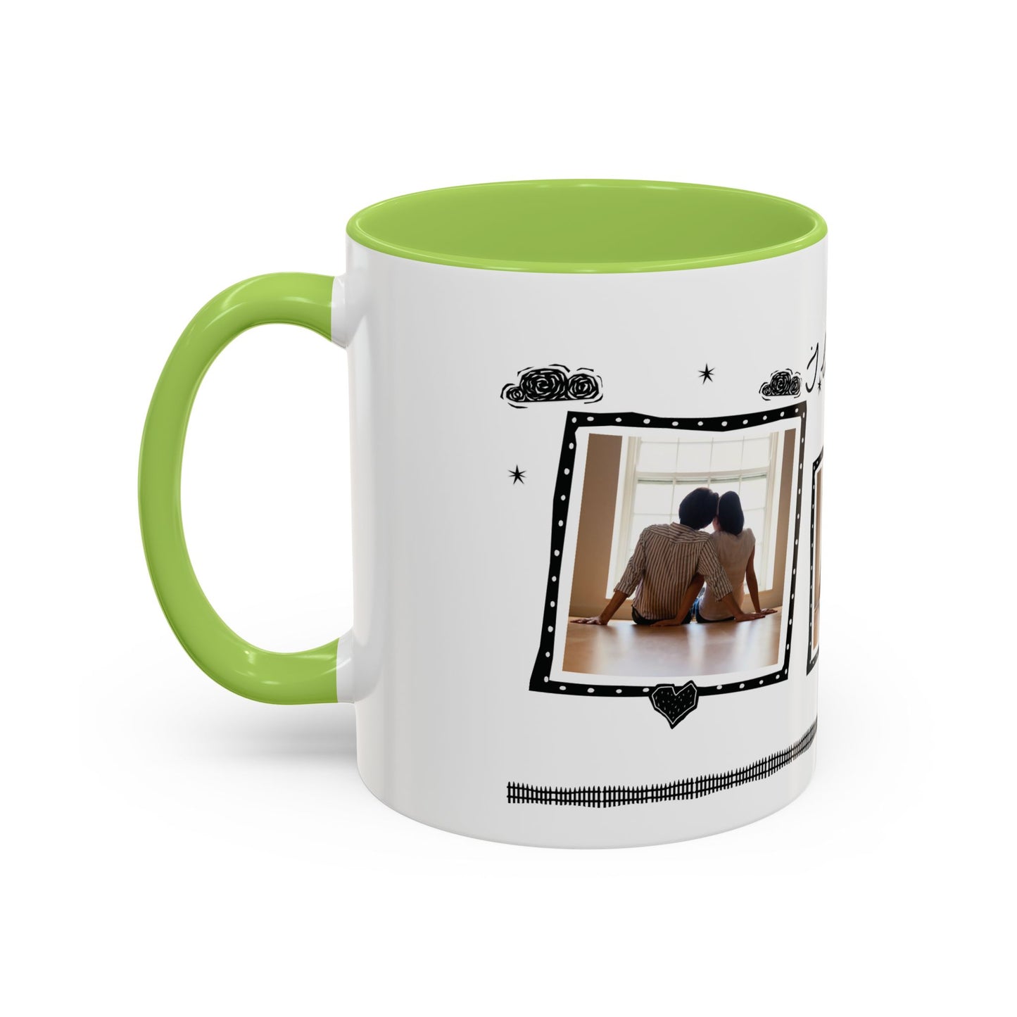 Personalized Photo Coffee Mug — I Love You Romantic Couples Gift | 11oz & 15oz