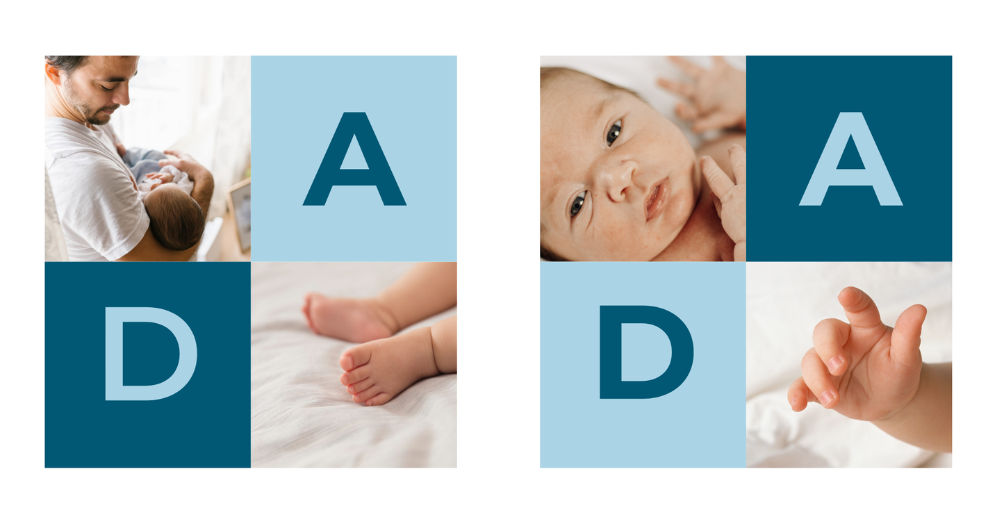Personalized DAD Photo Collage Mug | Custom Father's Day Gift | 11oz & 15oz