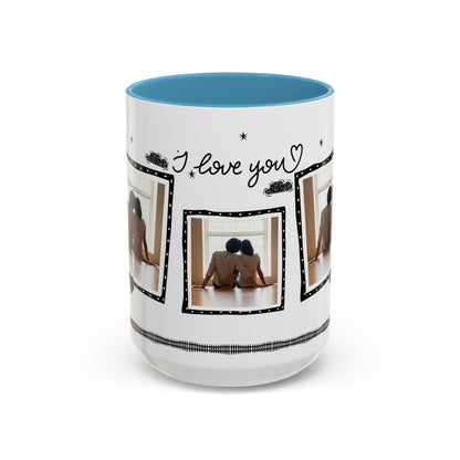 Personalized Photo Coffee Mug — I Love You Romantic Couples Gift | 11oz & 15oz