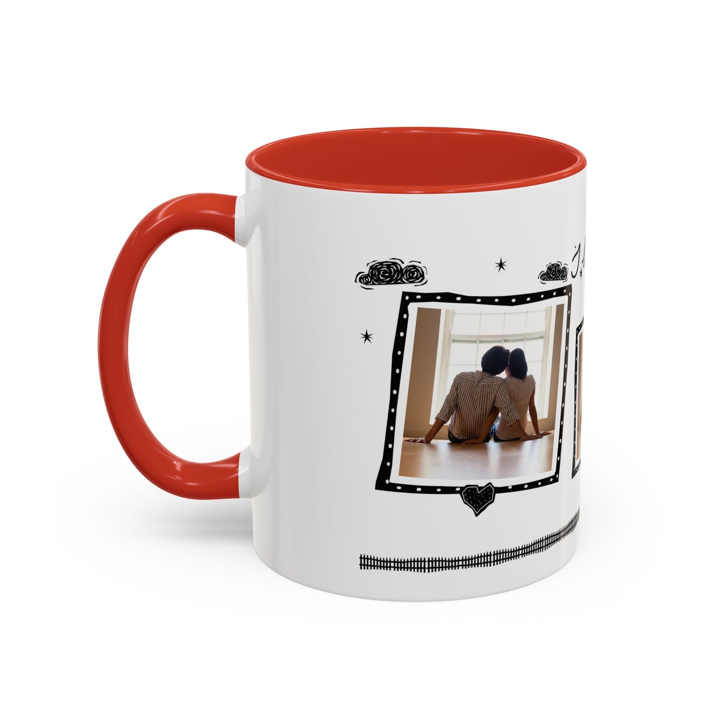 Personalized Photo Coffee Mug — I Love You Romantic Couples Gift | 11oz & 15oz