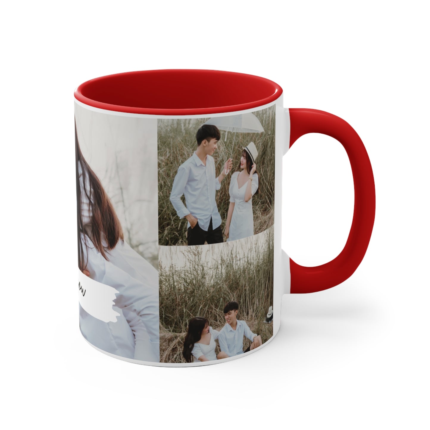 Me & You Photo Collage Mug | Personalized Couples Gift