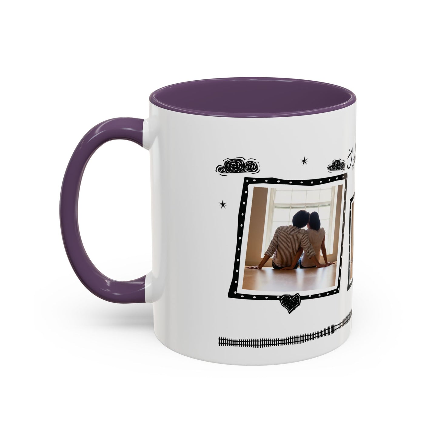 Personalized Photo Coffee Mug — I Love You Romantic Couples Gift | 11oz & 15oz