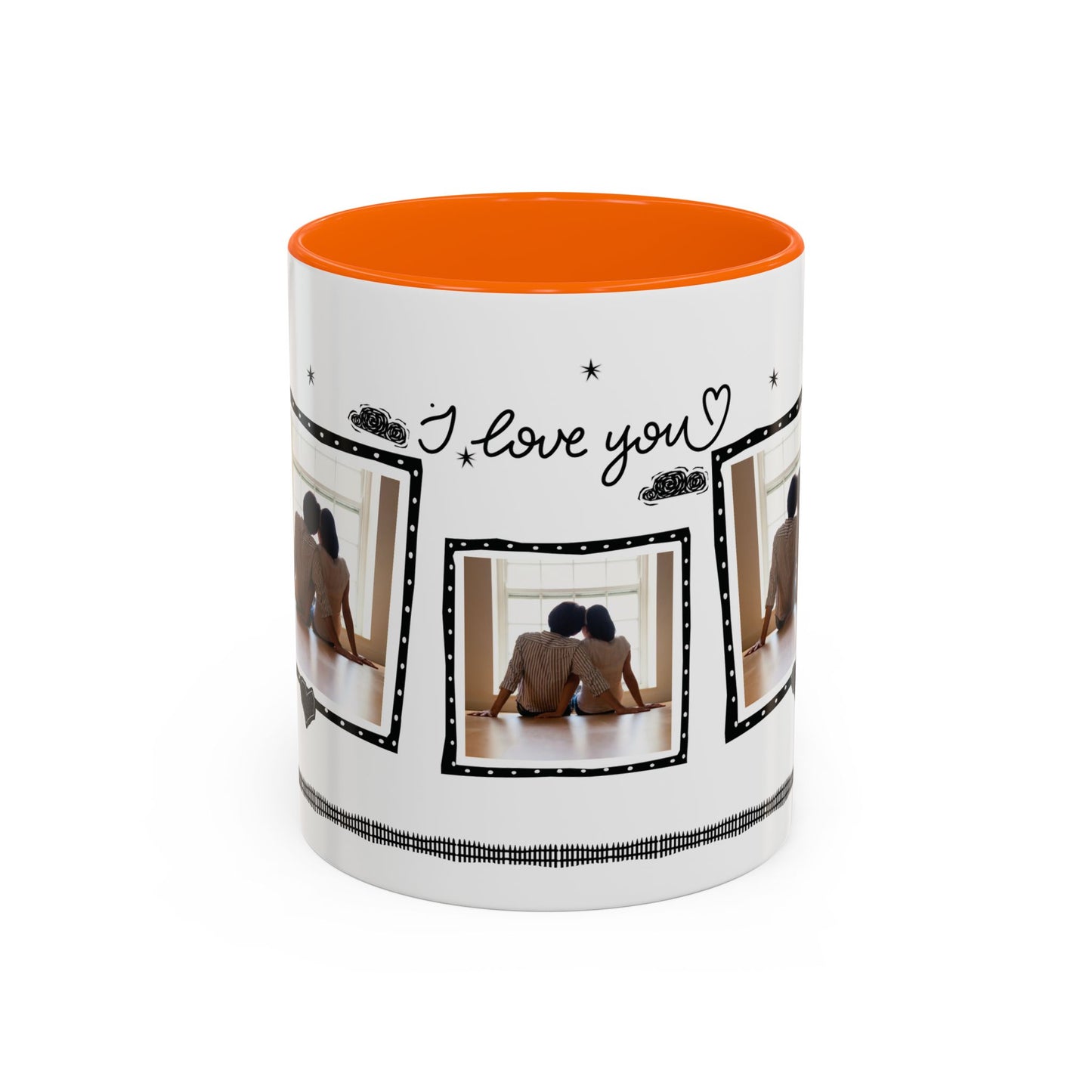 Personalized Photo Coffee Mug — I Love You Romantic Couples Gift | 11oz & 15oz