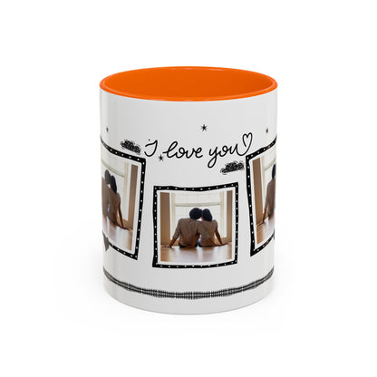 Personalized Photo Coffee Mug — I Love You Romantic Couples Gift | 11oz & 15oz
