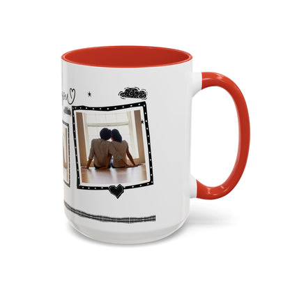 Personalized Photo Coffee Mug — I Love You Romantic Couples Gift | 11oz & 15oz