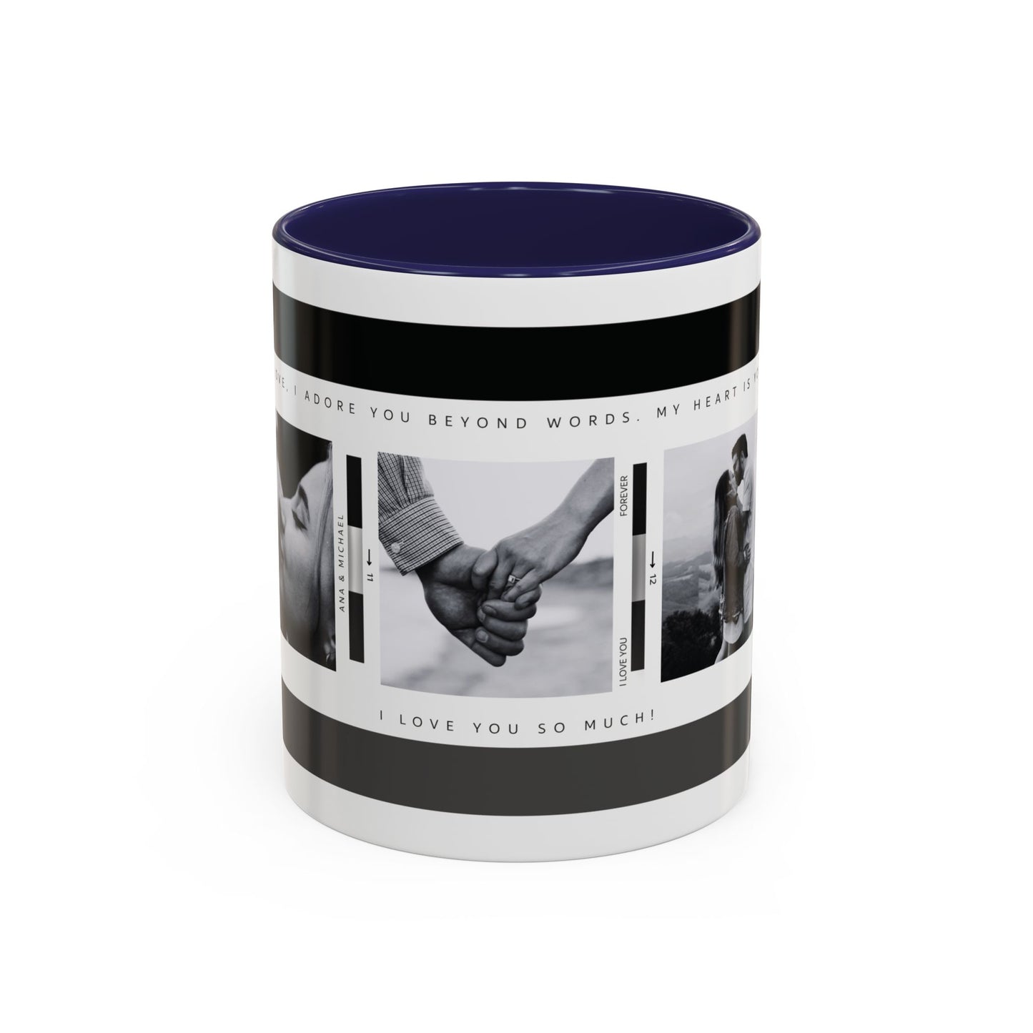 Personalized Photo Coffee Mug — Custom Couples Gift |11oz & 15oz