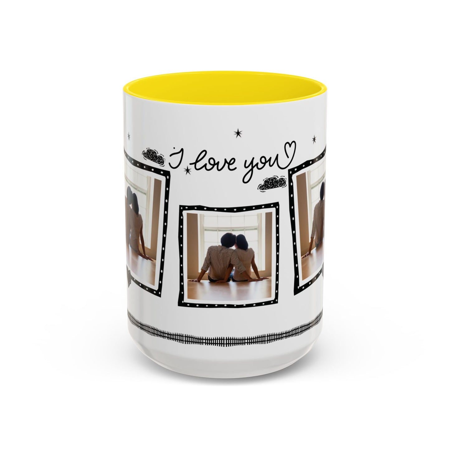 Personalized Photo Coffee Mug — I Love You Romantic Couples Gift | 11oz & 15oz