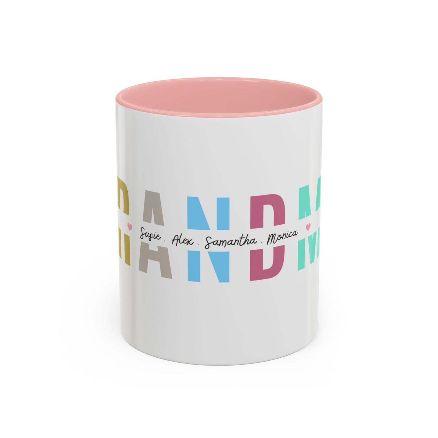 Personalized Grandma Mug with Grandkids Names — Custom Gift for Grandma | 11oz