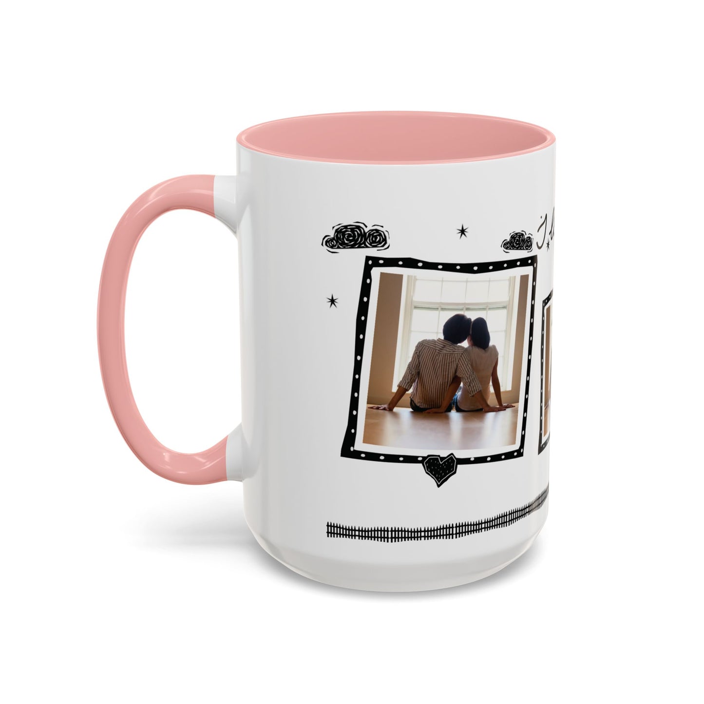 Personalized Photo Coffee Mug — I Love You Romantic Couples Gift | 11oz & 15oz