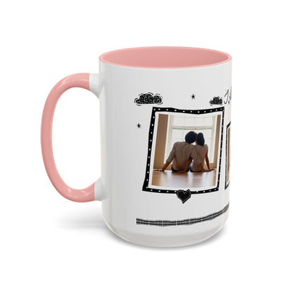 Personalized Photo Coffee Mug — I Love You Romantic Couples Gift | 11oz & 15oz