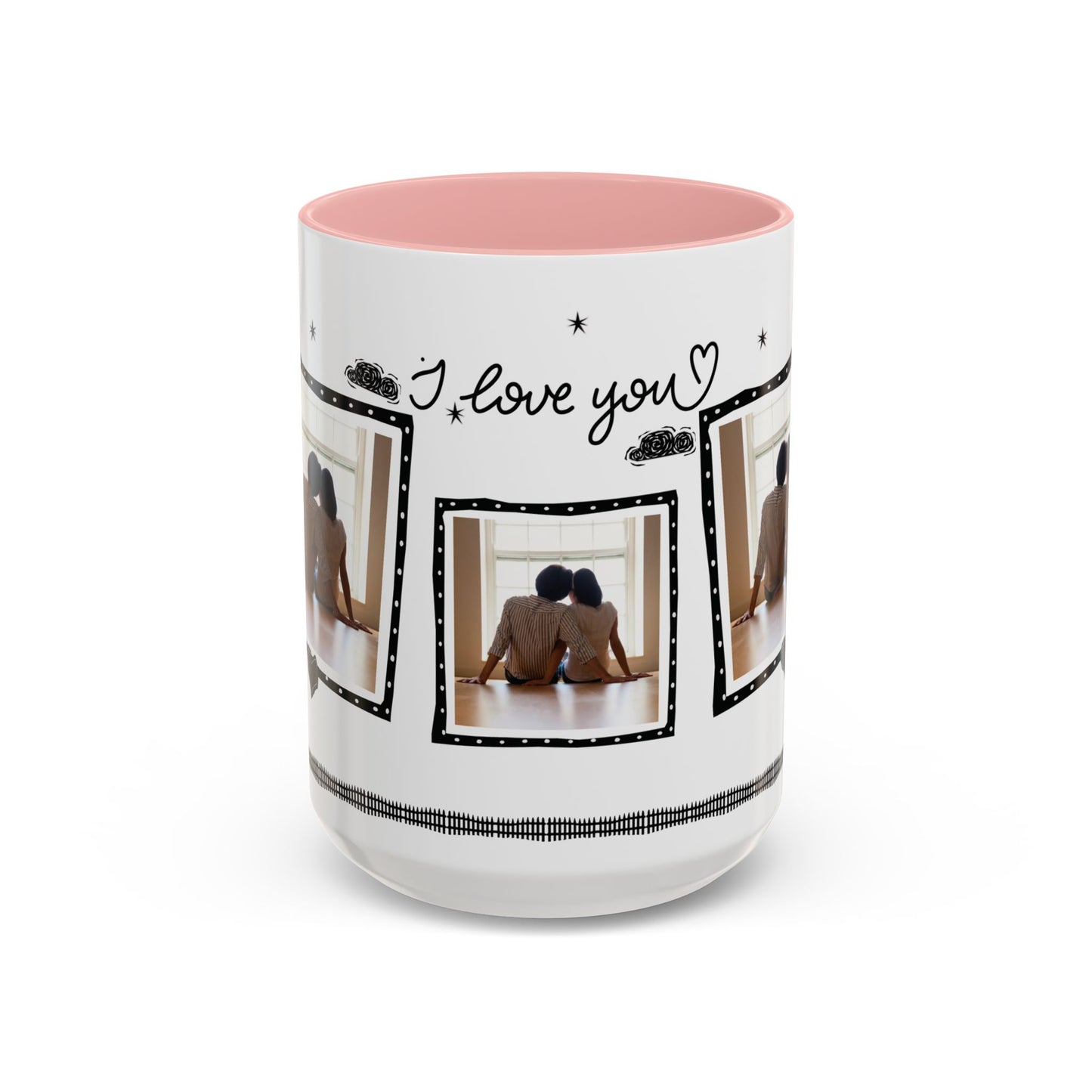 Personalized Photo Coffee Mug — I Love You Romantic Couples Gift | 11oz & 15oz