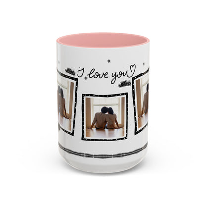 Personalized Photo Coffee Mug — I Love You Romantic Couples Gift | 11oz & 15oz