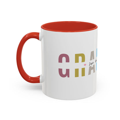 Personalized Grandma Mug with Grandkids Names — Custom Gift for Grandma | 11oz