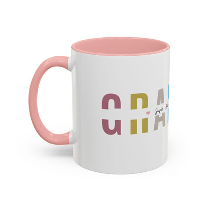 Personalized Grandma Mug with Grandkids Names — Custom Gift for Grandma | 11oz