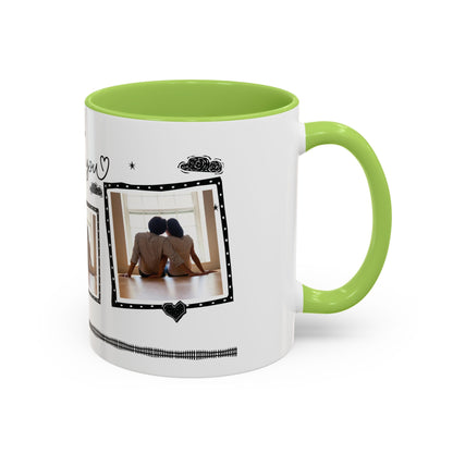 Personalized Photo Coffee Mug — I Love You Romantic Couples Gift | 11oz & 15oz