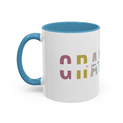 Personalized Grandma Mug with Grandkids Names — Custom Gift for Grandma | 11oz