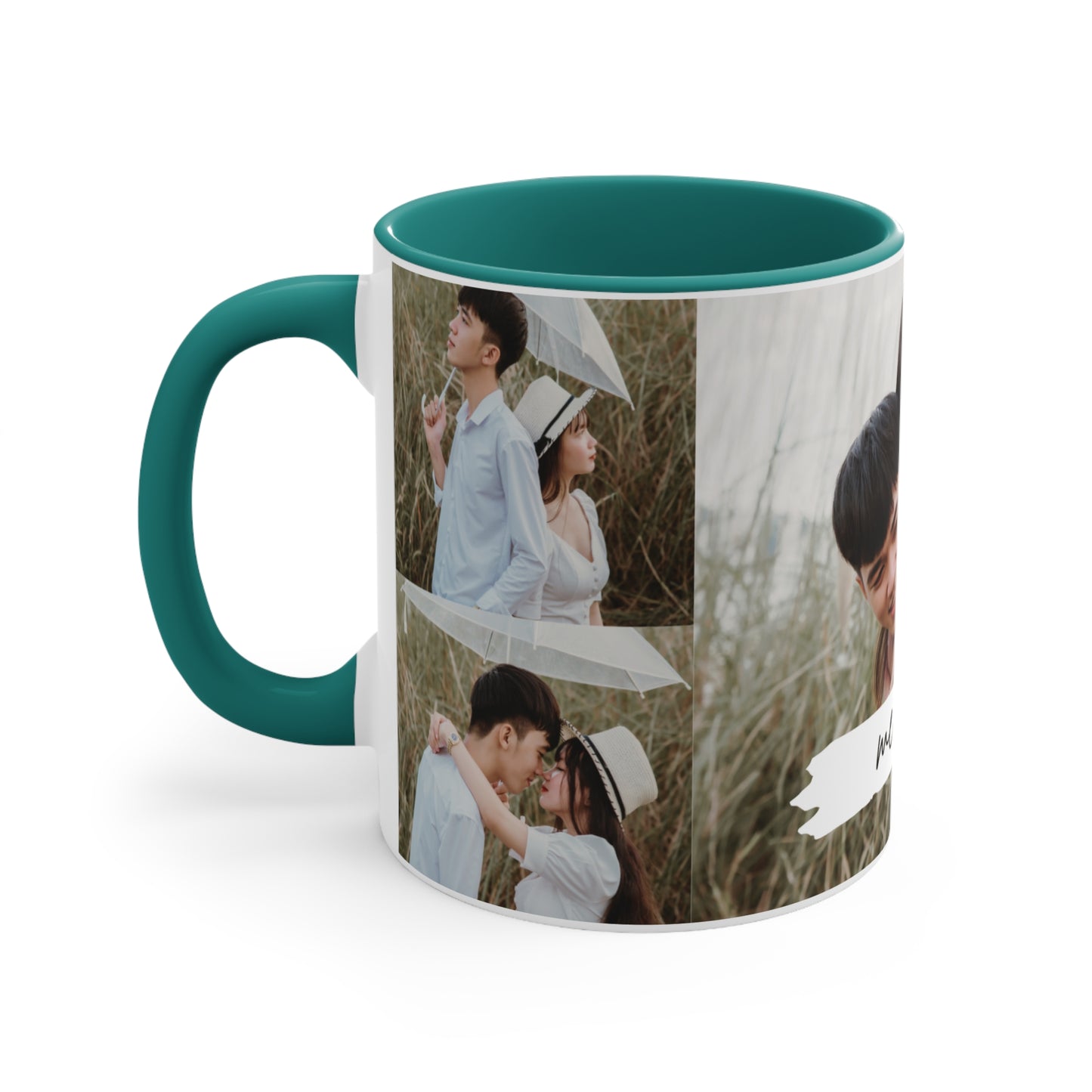 Me & You Photo Collage Mug | Personalized Couples Gift