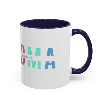 Personalized Grandma Mug with Grandkids Names — Custom Gift for Grandma | 11oz