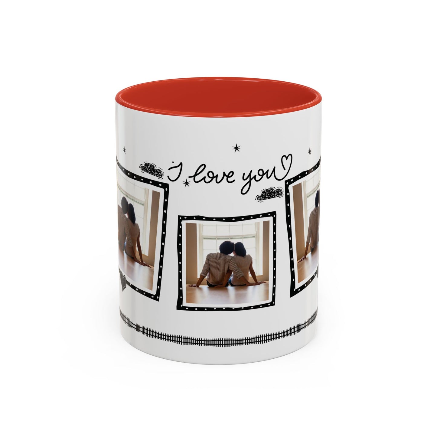 Personalized Photo Coffee Mug — I Love You Romantic Couples Gift | 11oz & 15oz