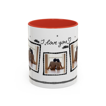 Personalized Photo Coffee Mug — I Love You Romantic Couples Gift | 11oz & 15oz