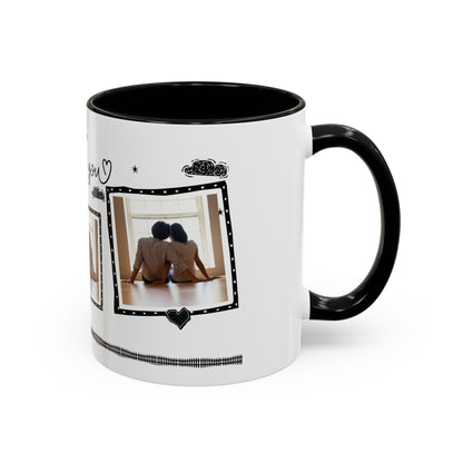 Personalized Photo Coffee Mug — I Love You Romantic Couples Gift | 11oz & 15oz