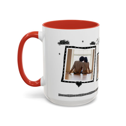 Personalized Photo Coffee Mug — I Love You Romantic Couples Gift | 11oz & 15oz
