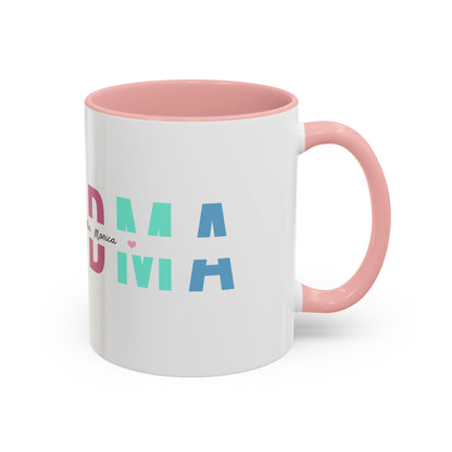Personalized Grandma Mug with Grandkids Names — Custom Gift for Grandma | 11oz