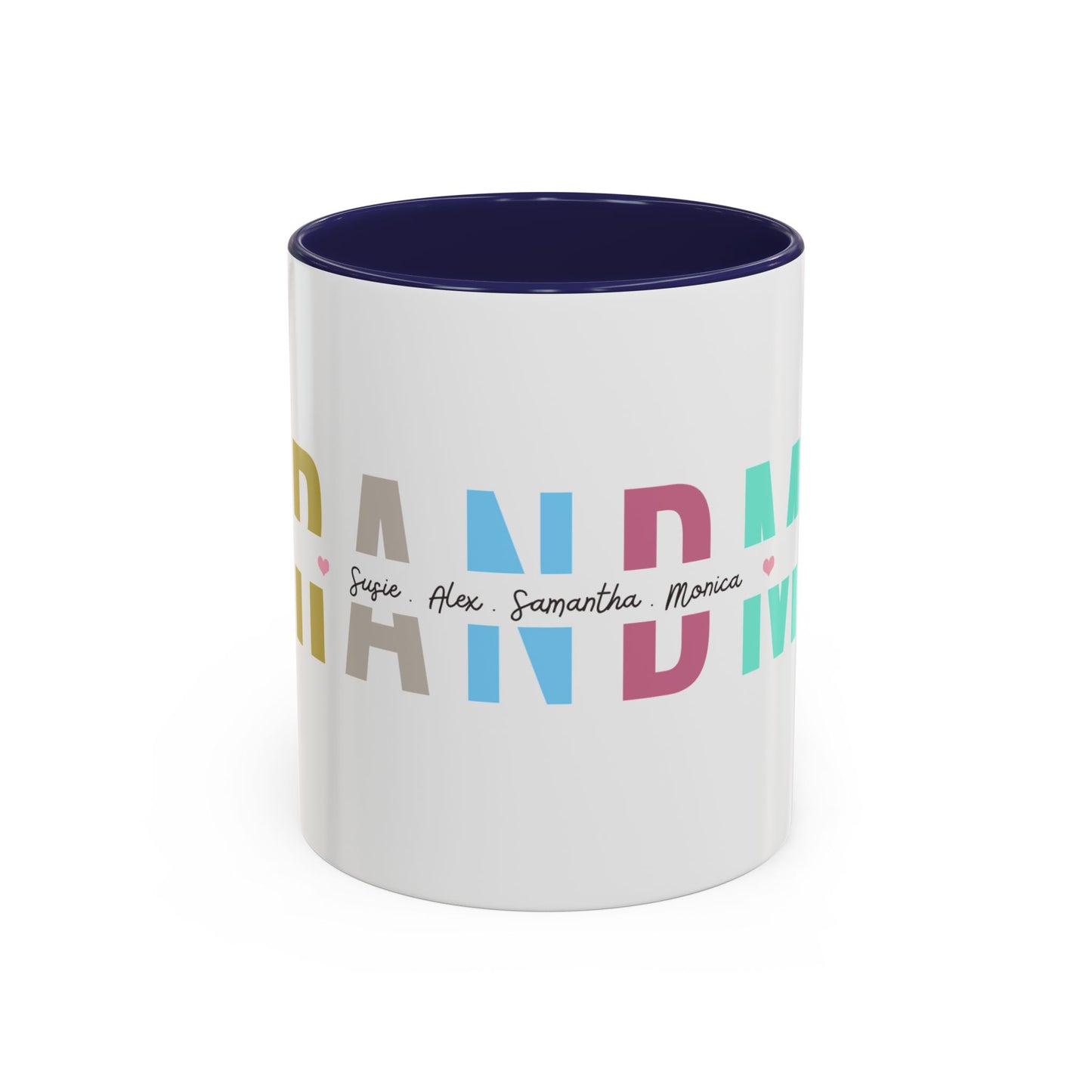 Personalized Grandma Mug with Grandkids Names — Custom Gift for Grandma | 11oz