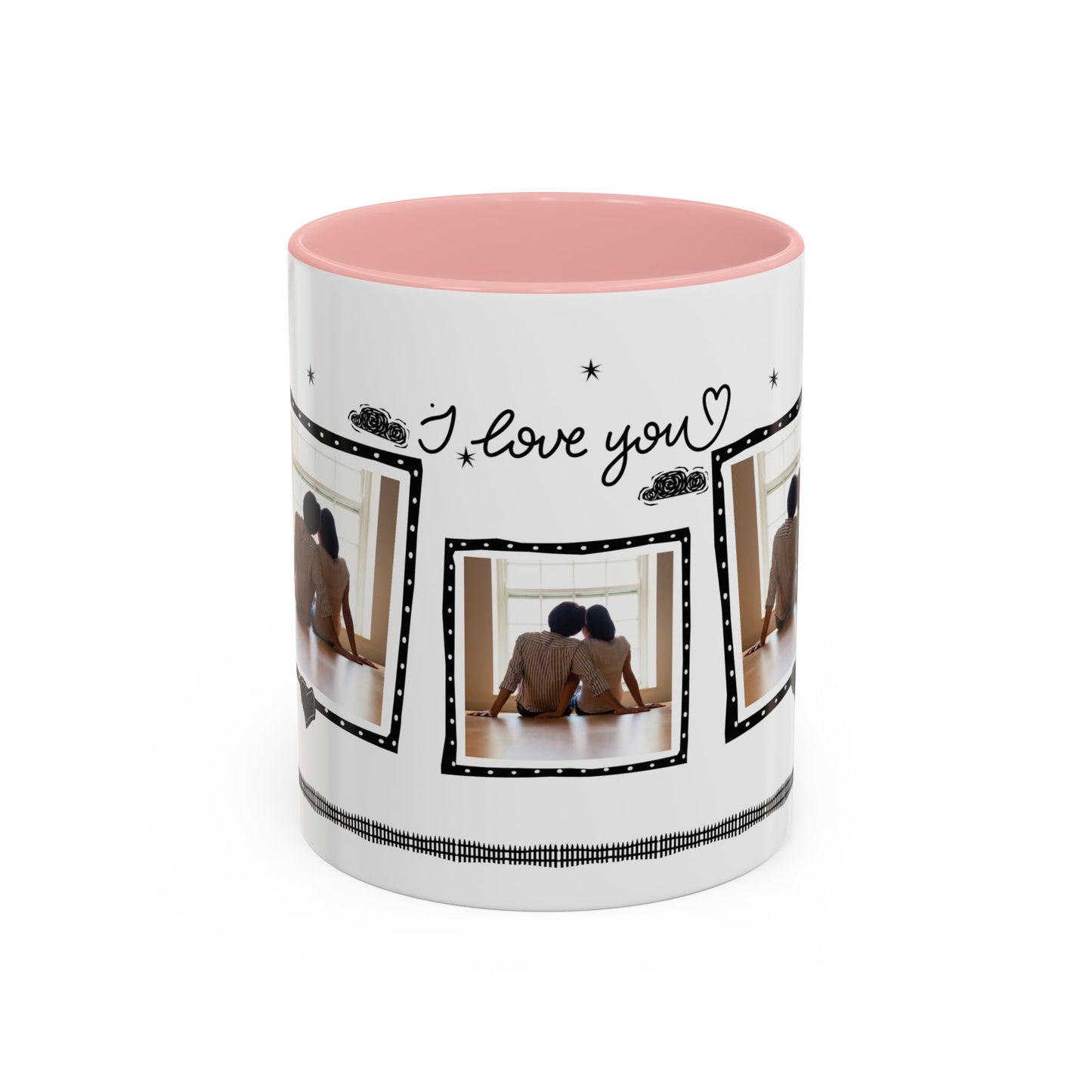 Personalized Photo Coffee Mug — I Love You Romantic Couples Gift | 11oz & 15oz