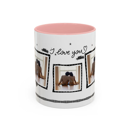 Personalized Photo Coffee Mug — I Love You Romantic Couples Gift | 11oz & 15oz