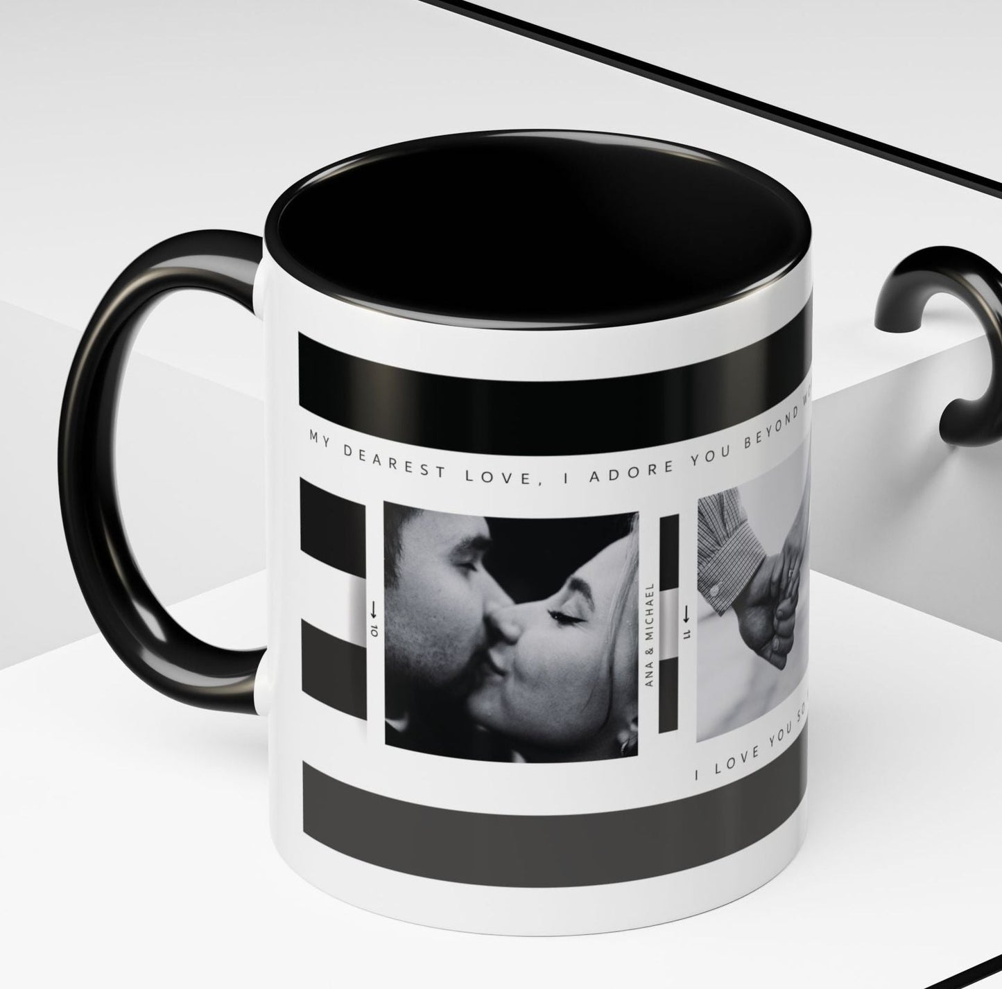 Personalized Photo Coffee Mug — Custom Couples Gift |11oz & 15oz