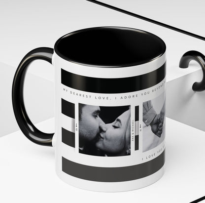 Personalized Photo Coffee Mug — Custom Couples Gift |11oz & 15oz