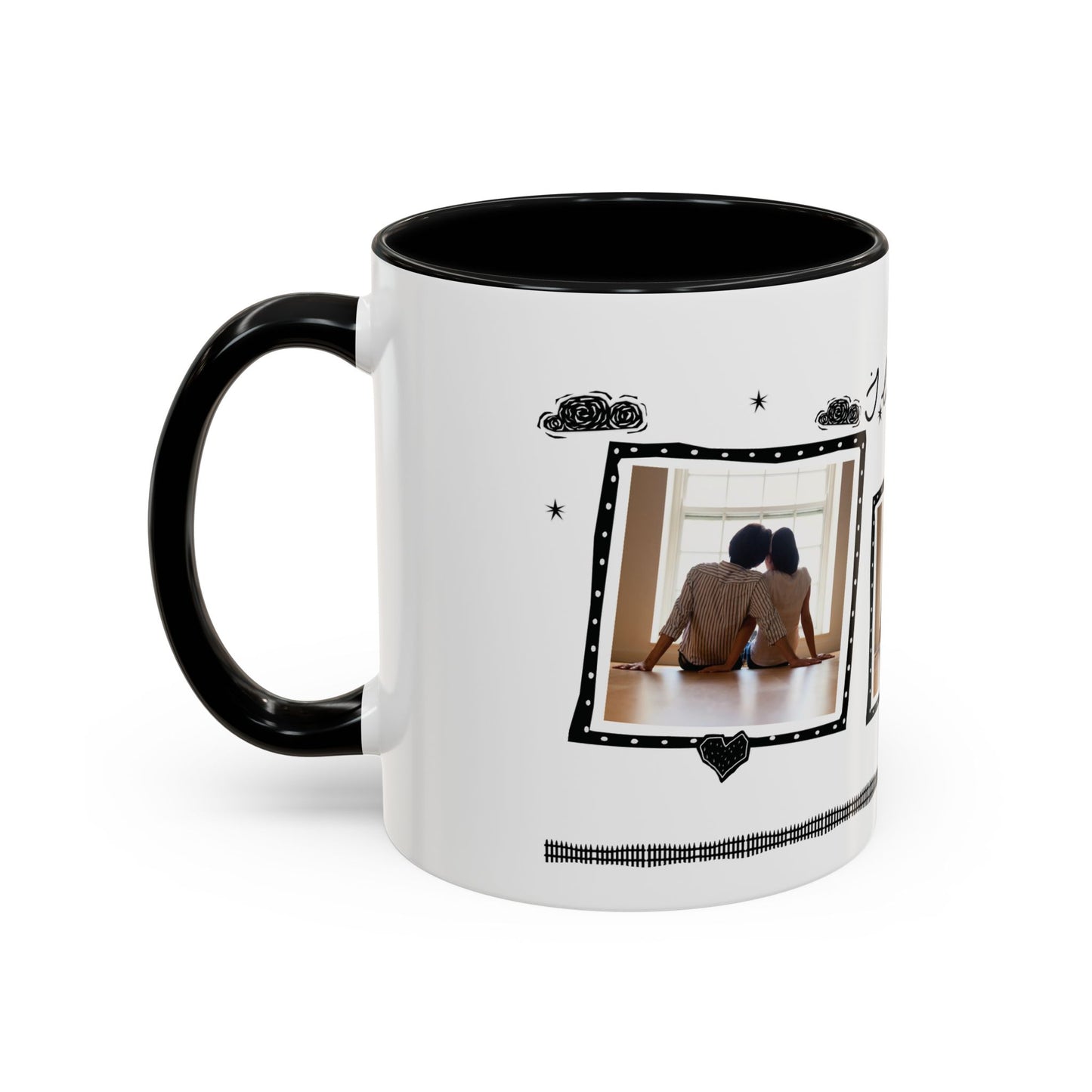 Personalized Photo Coffee Mug — I Love You Romantic Couples Gift | 11oz & 15oz