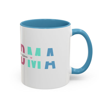 Personalized Grandma Mug with Grandkids Names — Custom Gift for Grandma | 11oz