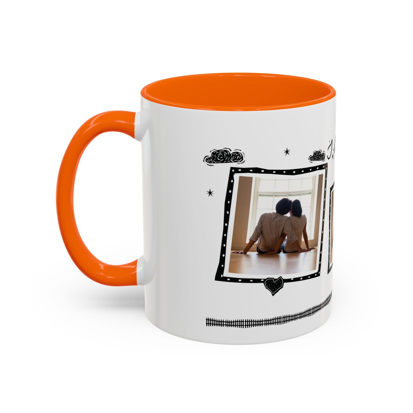Personalized Photo Coffee Mug — I Love You Romantic Couples Gift | 11oz & 15oz