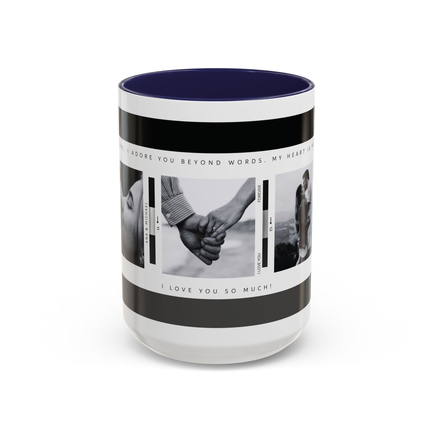 Personalized Photo Coffee Mug — Custom Couples Gift |11oz & 15oz