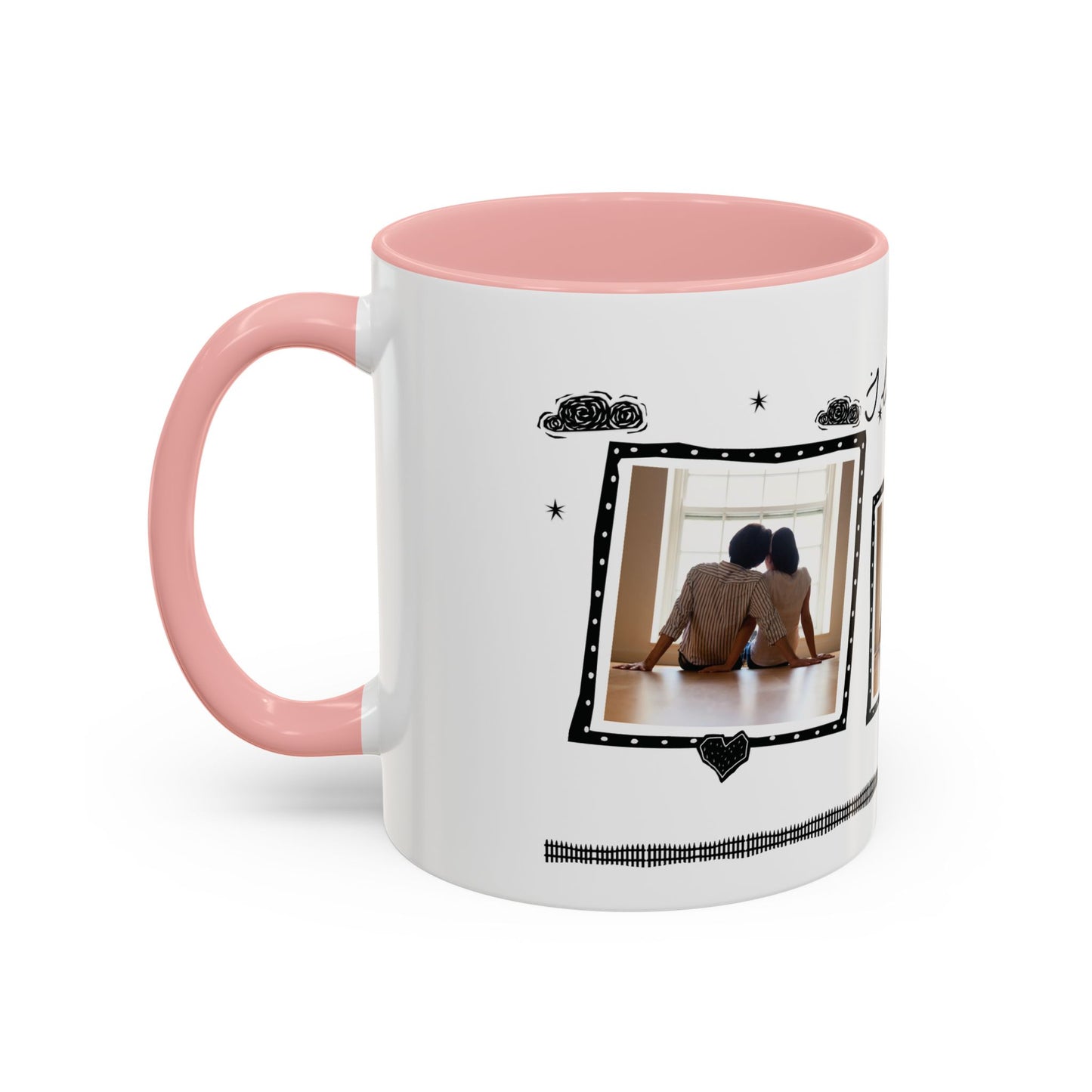 Personalized Photo Coffee Mug — I Love You Romantic Couples Gift | 11oz & 15oz